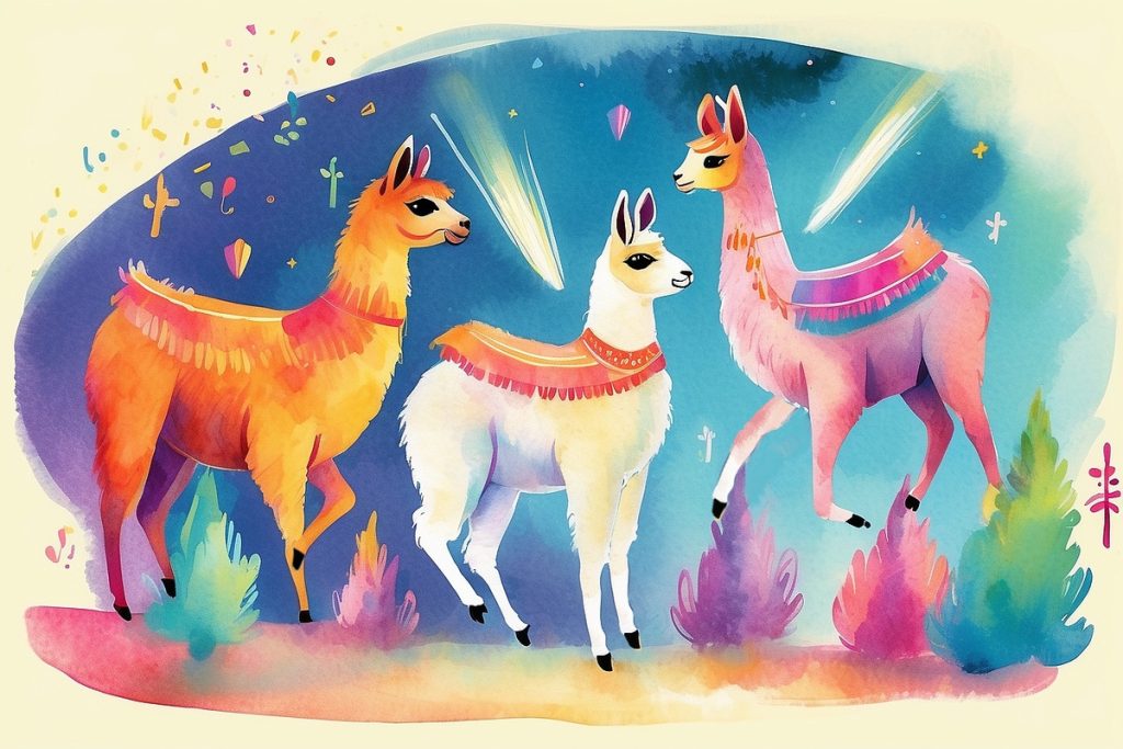 Llamas image